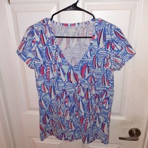 Lilly Pullitzer tshirt, size M